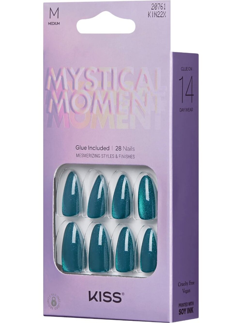 Kiss Mystical Moment Medium Length Nails - Like A Queen